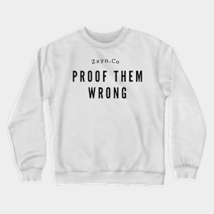 positive Words Crewneck Sweatshirt